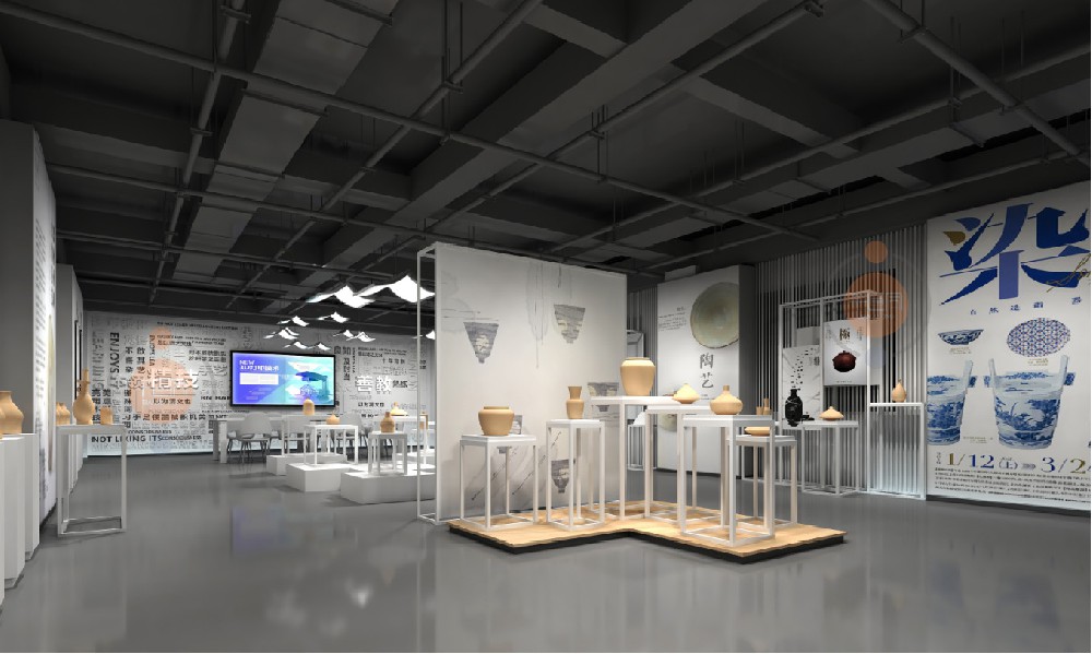 贵阳清华中学 艺术展厅