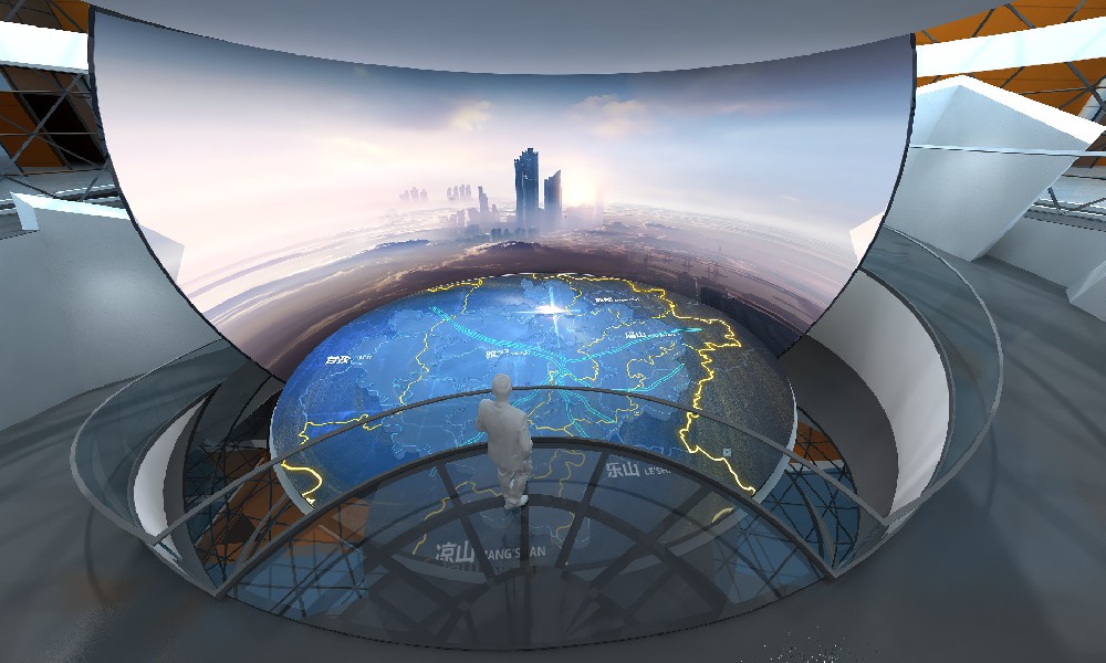 隆昌规划馆城市建设展厅